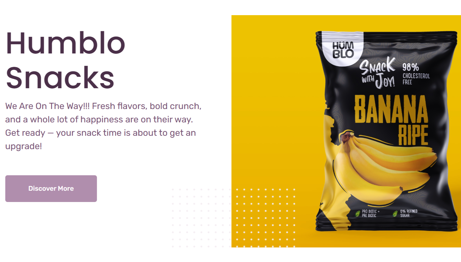 snacks soon - humblo