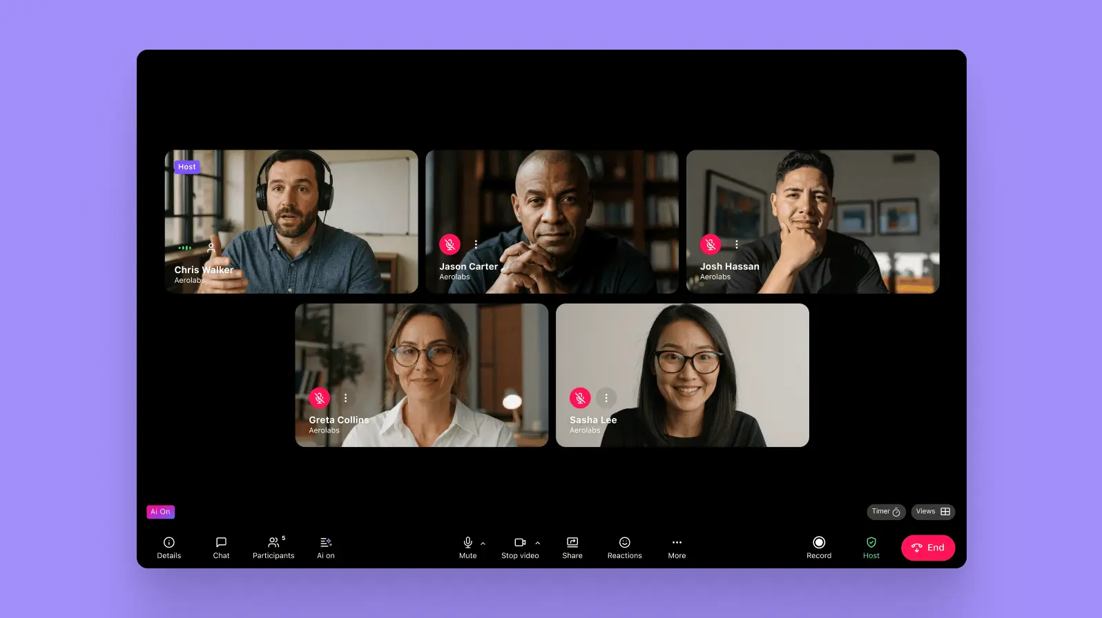 Video Call Room - LetsMeet